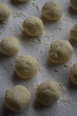 Homemade bakery, making bread