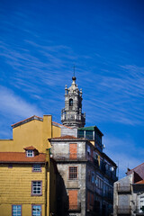 Old buildings in Porto city center, Portugal