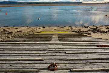 The Boat Ramp at Aberdovey.