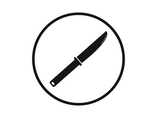 knife isolated on white