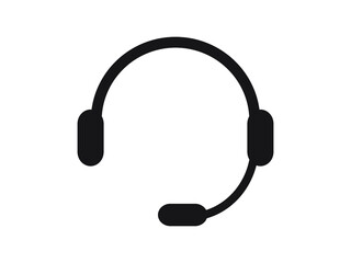 headphones isolated on white