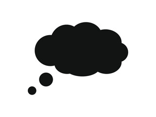 chat cloud icon, vector illustration eps10