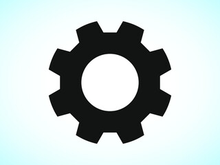industrial gear vector