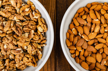 Healthy lifestyle, vegetarian food on white plate