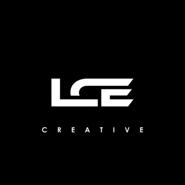 LCE Letter Initial Logo Design Template Vector Illustration