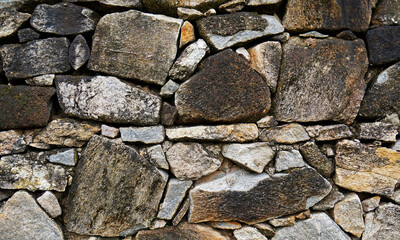 Stone wall background, Tiradentes, Minas Gerais, Brazil