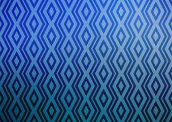 Light BLUE vector texture with lines, rhombuses.