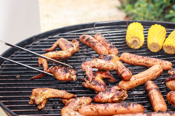 Barbacoa al aire libre