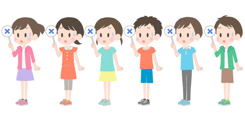 こども　不正解　セット