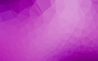 Fototapeta na wymiar Light Purple vector abstract mosaic pattern.