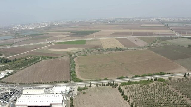 Kishon Valley and Haifa bay- Aerial view
Drone view from Israel 2020
