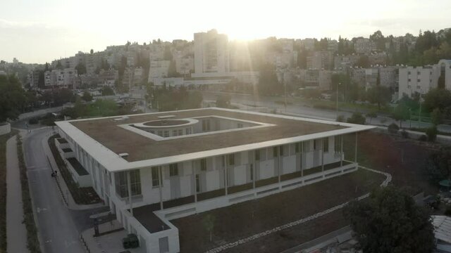 Mandel Foundation center in Jerusalem, drone footage, Israel
Aerial view October 2020
