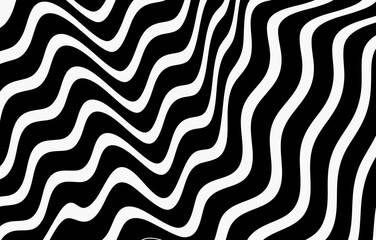 Wave Lines Pattern Abstract Background. Vector illustration.
