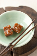 Korean traditional food, hangwa (Yakgwa).