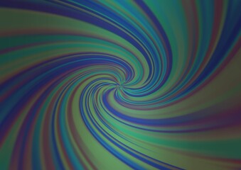 Dark BLUE vector abstract blurred pattern.