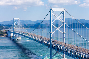 鳴門大橋の風景写真