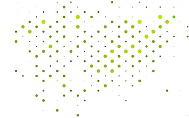 Light Green vector texture with disks.