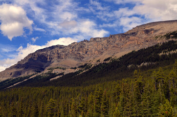 Alberta, Canada - Rocky Mountain Range by Highway 93