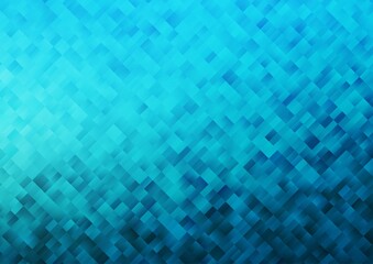 Light BLUE vector pattern in square style.