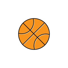 basketball logo desain illustration