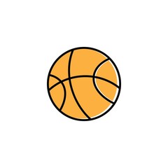 basketball logo desain illustration