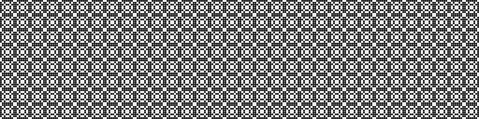 Abstract Cross Pattern Dots Logo generative computational art illustration