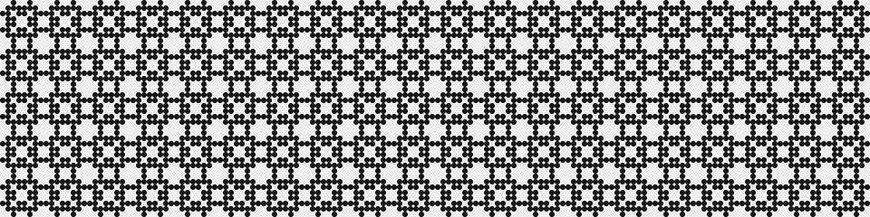 Abstract Cross Pattern Dots Logo generative computational art illustration