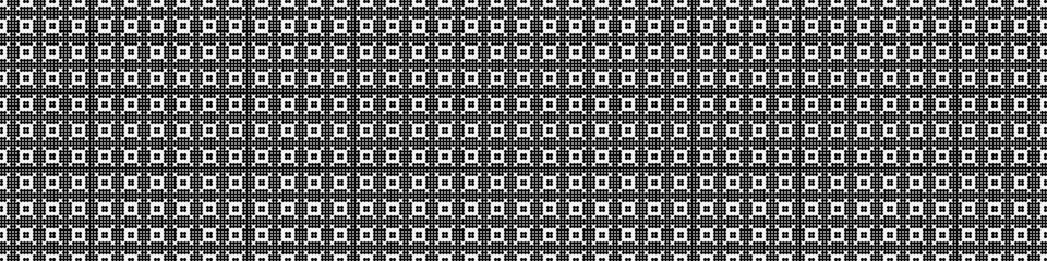 Fototapeta premium Abstract Cross Pattern Dots Logo generative computational art illustration