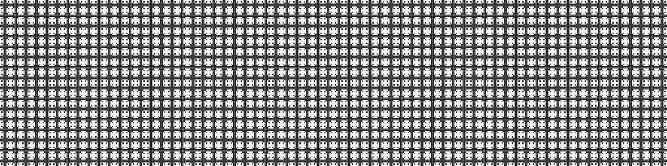 Abstract Cross Pattern Dots Logo generative computational art illustration