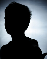 silhouette of a person