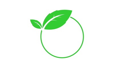 Plant ring illustration vector design