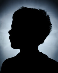 silhouette of a person