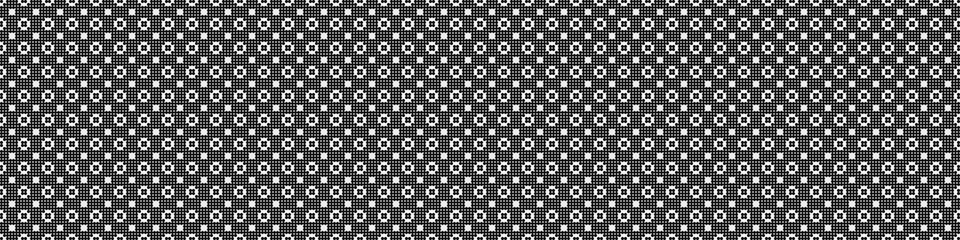 Abstract Cross Pattern Dots Logo generative computational art illustration