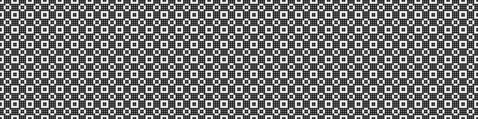 Abstract Cross Pattern Dots Logo generative computational art illustration