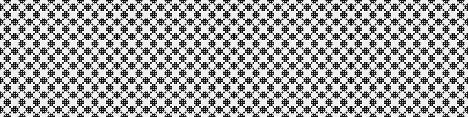 Abstract Cross Pattern Dots Logo generative computational art illustration