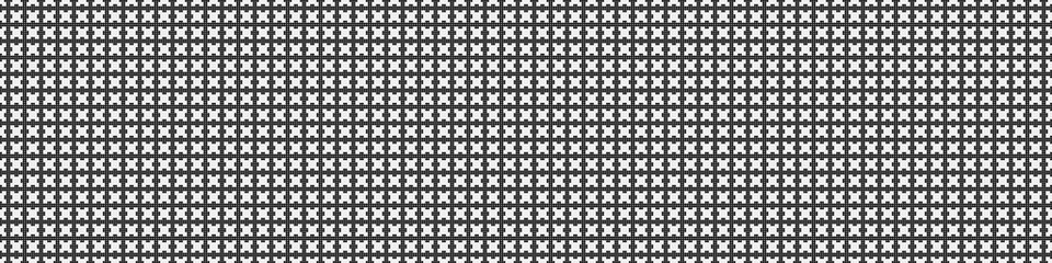 Abstract Cross Pattern Dots Logo generative computational art illustration