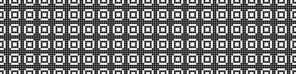 Abstract Cross Pattern Dots Logo generative computational art illustration