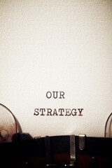 Our strategy phrase