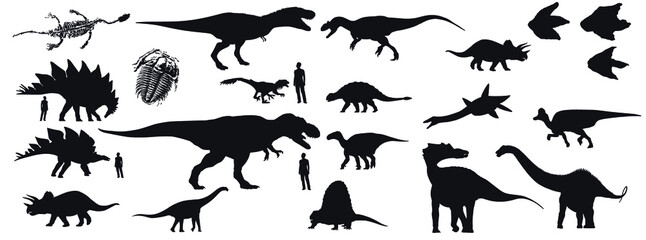 Dinosaur Silhouettes