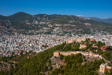 A beautiful and old mountain fortress