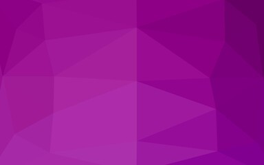 Fototapeta premium Light Purple vector low poly cover.