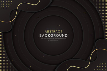 black abstract elegant gradient vector background