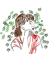 Девушка в мечтах