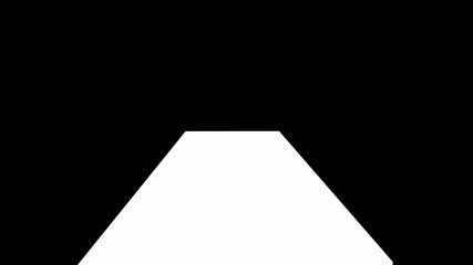 Animation of cracks in ground with alpha, cracks spreading, front view of cracks full of details
