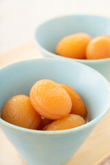 あんずのシロップ漬け