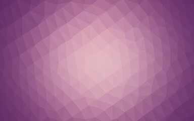 Obraz premium Light Purple vector shining triangular background.
