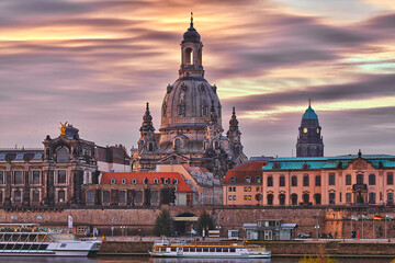 Dresden Zwinger Sachen Frauenkirche Deutschland Goldener Reiter Schloßstraße 