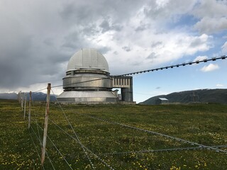 observatory in the mountains