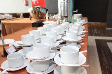 Cutlery at the hotel