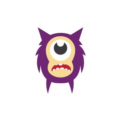 Monster cartoon character